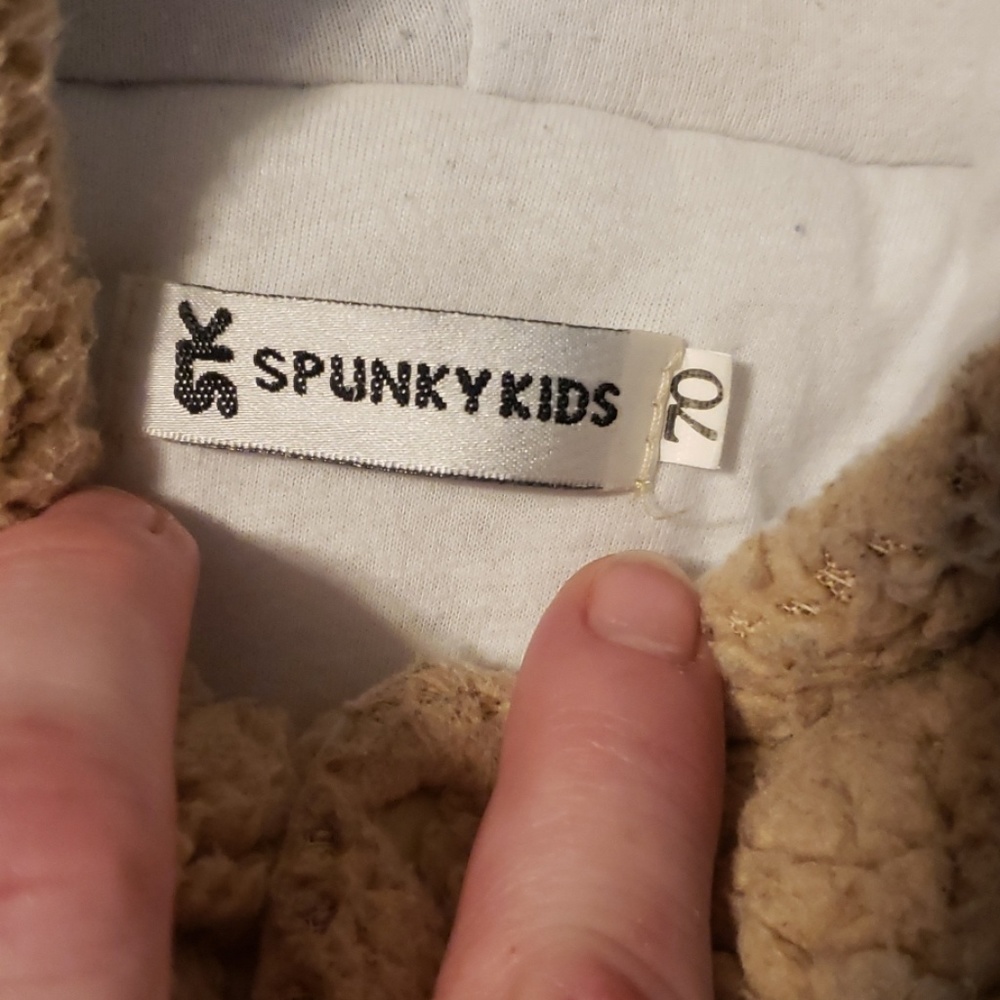 🧸BABY ONE PIECE FOOTED BEAR COAT🧸 - Picture 4 of 4